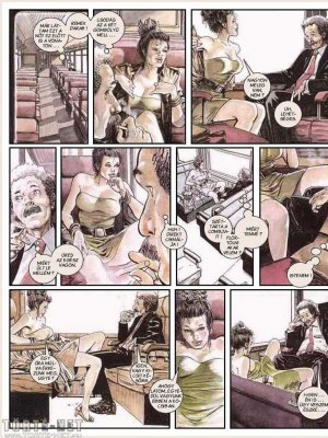 A gyorsvonat - Erotikus képregény