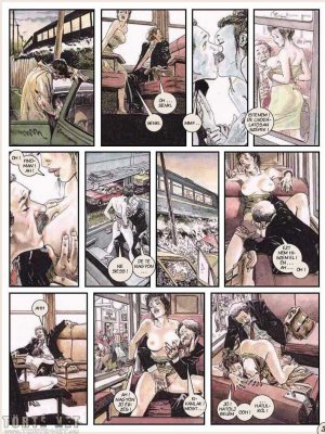 A gyorsvonat - Erotikus képregény