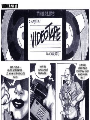 Videókazetta - Erotikus képregény