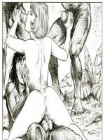 Ősember-buli - Erotikus képregény - 18. oldal