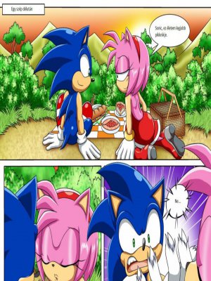 Sonic vérfarkassá válik - Erotikus képregény