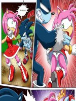 Sonic vérfarkassá válik - Erotikus képregény