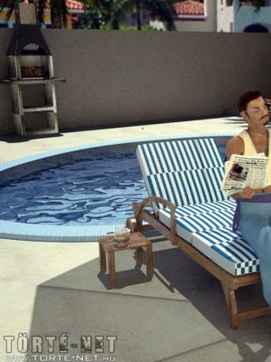 Alice naplója 7. rész - Dugás a medence mellett - Erotikus képregény - 1. oldal