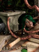 Az alkimista segédje 1. rész - Erotikus képregény - 32. oldal