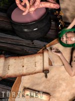 Az alkimista segédje 1. rész - Erotikus képregény - 45. oldal