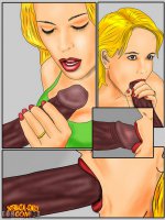 Kovácsné és az afrikai diákok - Erotikus képregény - 6. oldal