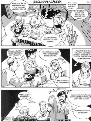 Szülinapi ajándék - Erotikus képregény - 1. oldal