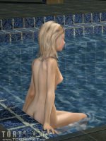 Alice naplója 10. rész - Fürdő, az ideális hely egy leszbikus orgiához - Erotikus képregény - 9. oldal