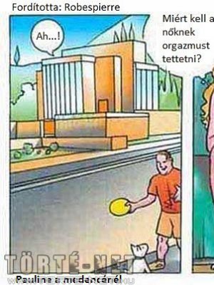 Pauline a medencénél - Erotikus képregény - 1. oldal