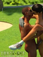 Golfozás közben - Erotikus képregény - 35. oldal