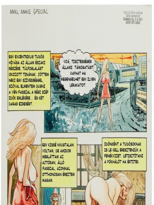 Anál Annie kalandjai - Az idő rövid története - Erotikus képregény