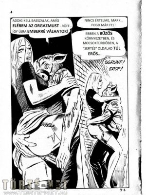 A disznó 9. rész - Nem tervezett erőszak - Erotikus képregény