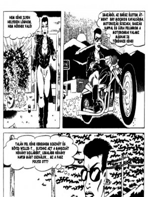 Kanos motoros kurva - A motorosok keményen halnak - Erotikus képregény