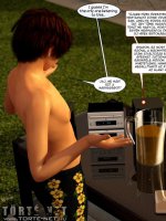 Holtak szigete 2. rész - Kibaszott halott - Erotikus képregény - 14. oldal