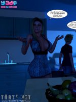 Holtak szigete 1. rész - Forró éjszaka a hotelben - Erotikus képregény - 7. oldal