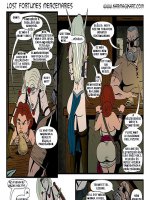 Zsoldosok elveszett szerencséje 1-2. rész - Erotikus képregény - 9. oldal