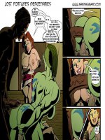 Zsoldosok elveszett szerencséje 1-2. rész - Erotikus képregény - 16. oldal