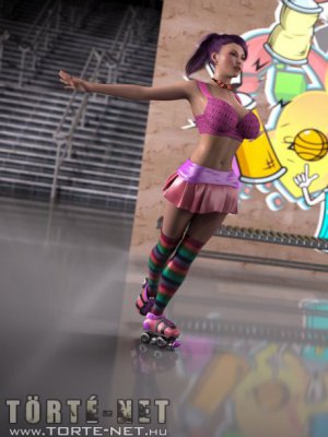 Térdharisnya és görkorcsolya - Erotikus képregény