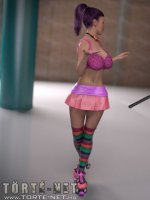 Térdharisnya és görkorcsolya - Erotikus képregény - 8. oldal