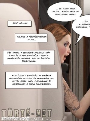 Lara Croft - Úton hazafelé - Erotikus képregény - 2. oldal