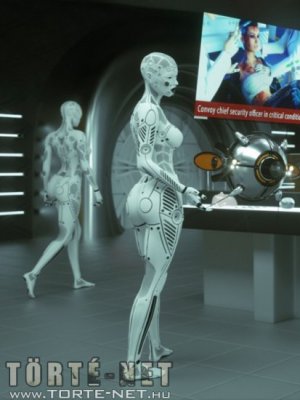 Szex cyborg-játékok 3. rész - Erotikus képregény