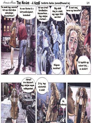 A kezdő - Erotikus képregény - 1. oldal