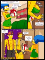 Simpsons - Születésnapi meglepetés - Erotikus képregény