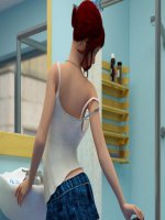 Hárman a fürdőben - Erotikus képregény - 6. oldal