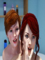 Hárman a fürdőben - Erotikus képregény - 68. oldal