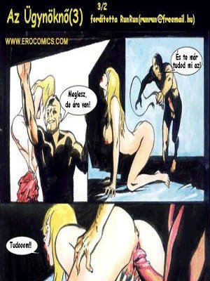 Az ügynöknő - Erotikus képregény - 2. oldal