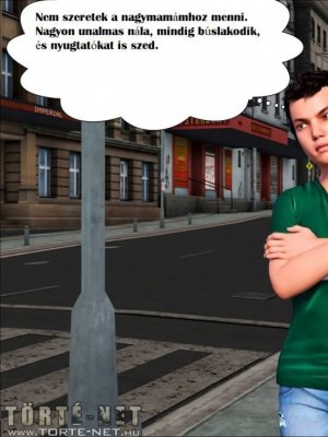 A nagymama 1. rész - Erotikus képregény