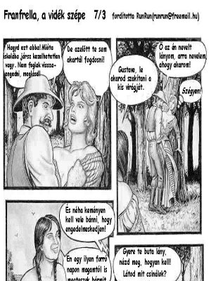 Franfrella, a vidék szépe - Erotikus képregény