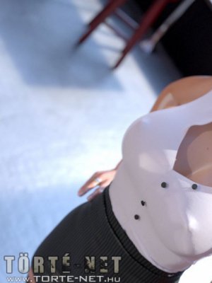 Leah és Scarlett a kávézóban - Erotikus képregény