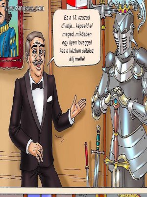 Amanda a kastélyban - Erotikus képregény - 2. oldal