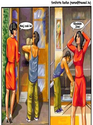 Pornómodell a szomszédom - Erotikus képregény