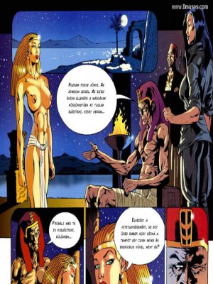Lara Jones - Osiris kincse - Erotikus képregény