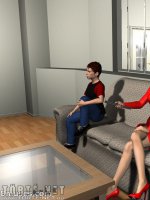 Anyuka segít a kisfián - Erotikus képregény - 13. oldal