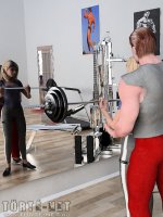 Edzőteremben - Erotikus képregény - 7. oldal Edzőteremben - Erotikus képregény - 7. oldal