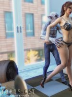 Egyedül otthon - Erotikus képregény - 17. oldal