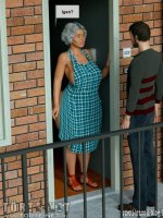 A nagyi fizeti a lakbért - Erotikus képregény - 16. oldal