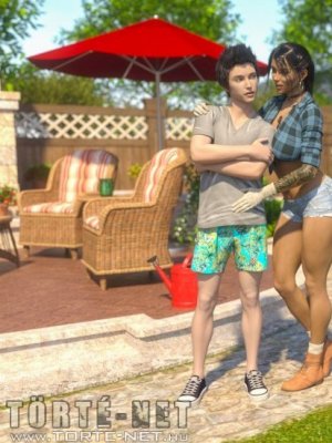 A szomszéd kertje - Erotikus képregény