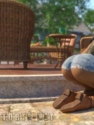 A szomszéd kertje - Erotikus képregény - 2. oldal