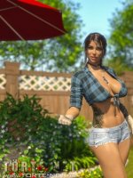 A szomszéd kertje - Erotikus képregény - 9. oldal