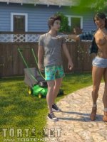 A szomszéd kertje - Erotikus képregény - 21. oldal