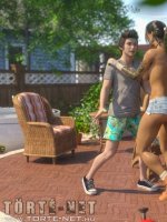 A szomszéd kertje - Erotikus képregény - 32. oldal