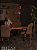 Gyors menet az irodában - Erotikus képregény - 10. oldal