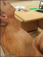 Candy és Jake az irodában - Erotikus képregény - 44. oldal