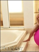 Candy a fürdőszobában - Erotikus képregény