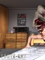 Szörny van a szobámban - Erotikus képregény - 7. oldal