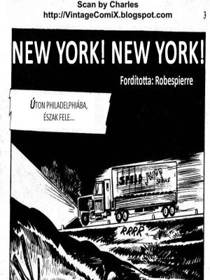 A disznó 15. rész - New York! New York! - Erotikus képregény